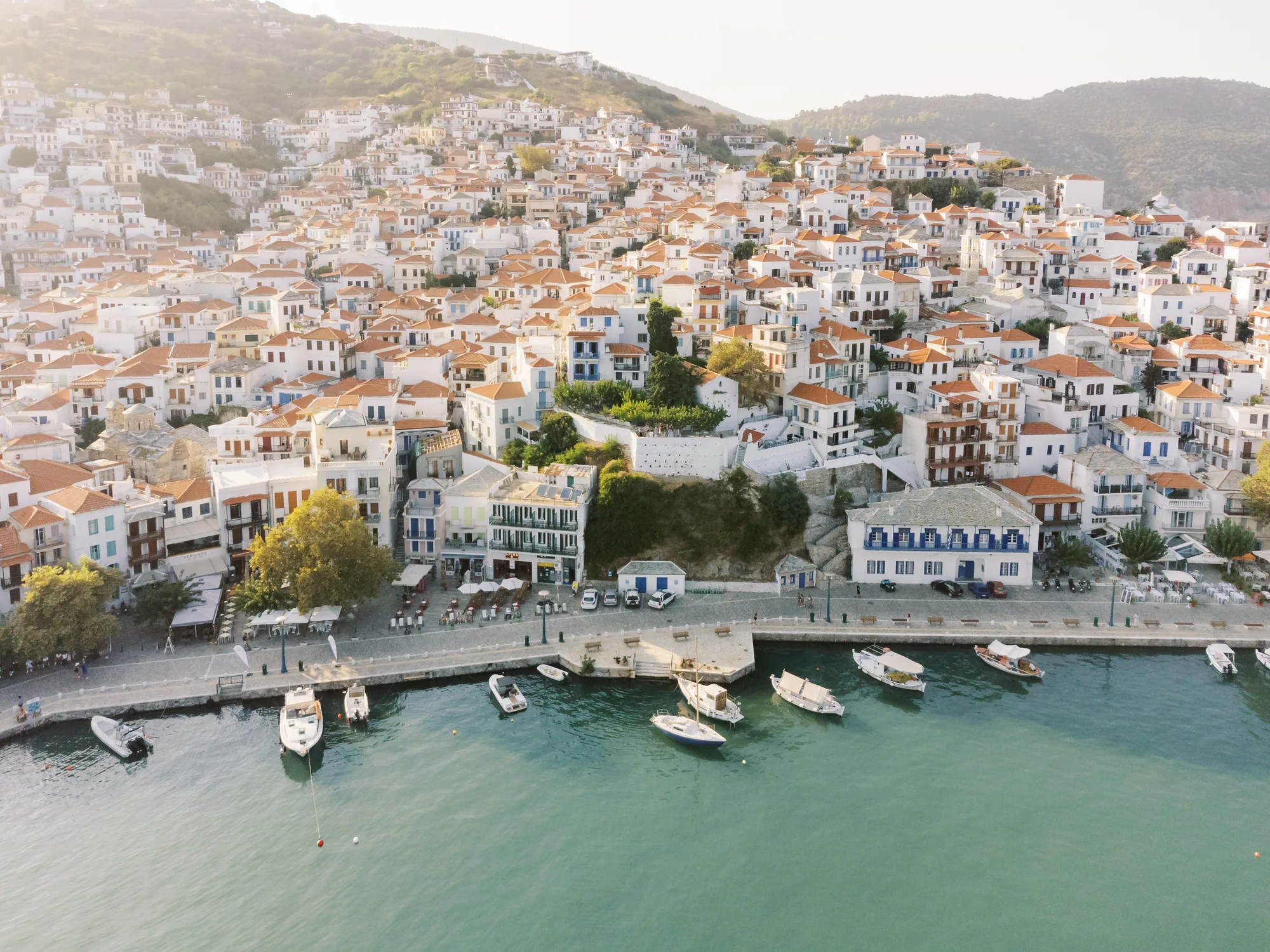 Vrachos panoramic sea view wedding venue Skopelos